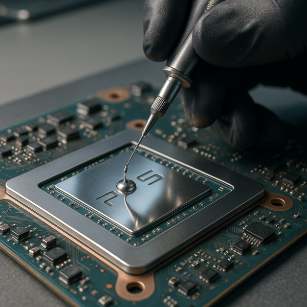 Remplacement métal liquide PS5