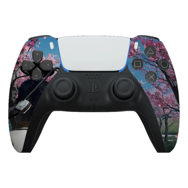 Mando PS5 Ghost of Yōtei, vista frontal