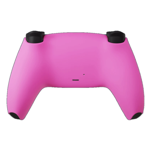 Controller PS5 rosa personalizzato, vista posteriore