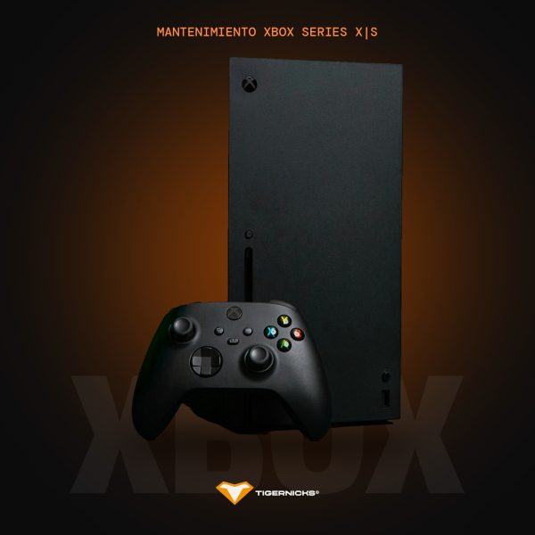 Console Xbox Series X avec sa manette, service d'entretien Xbox Series X|S chez Tigernicks